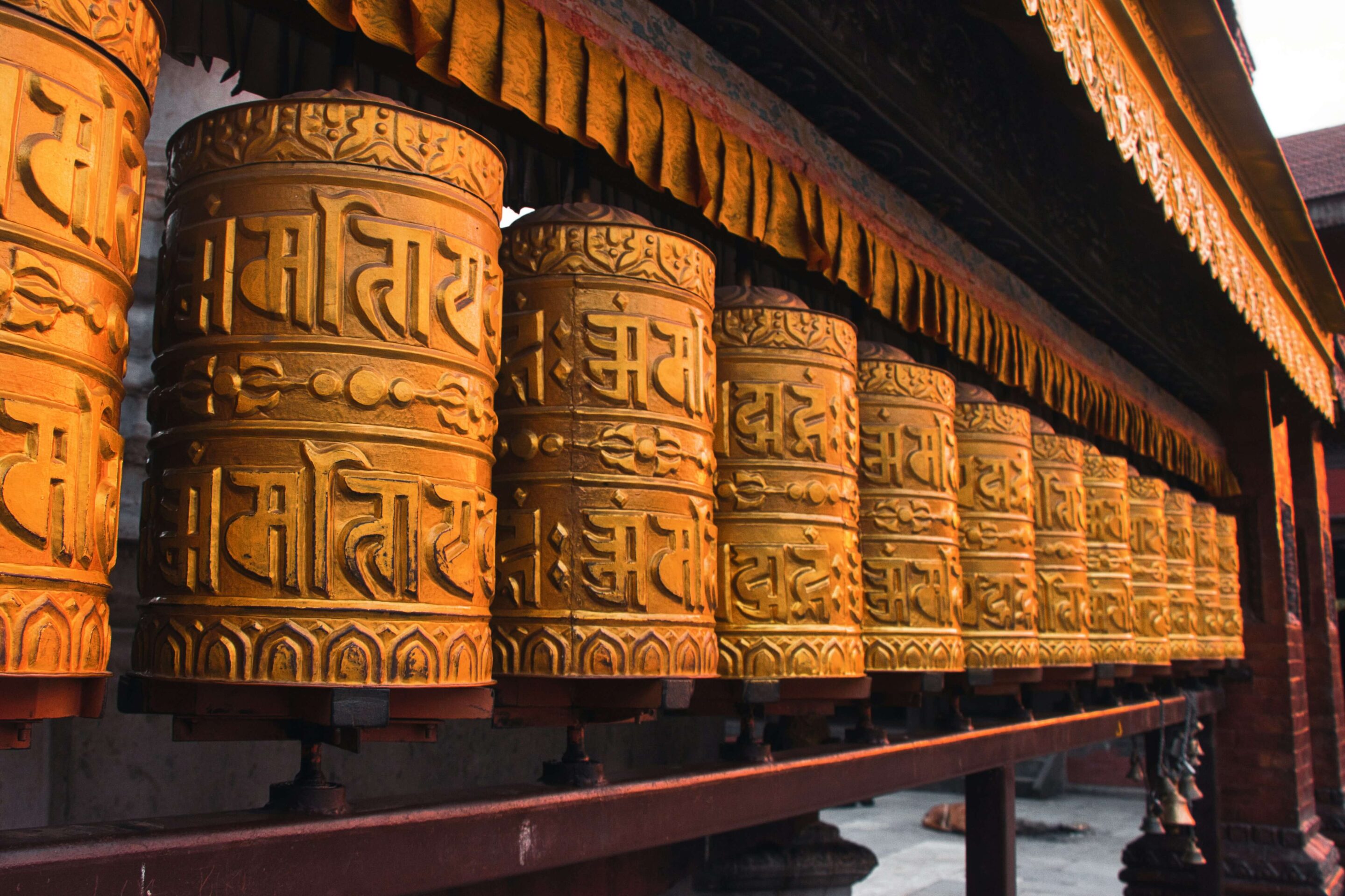 View of a temple