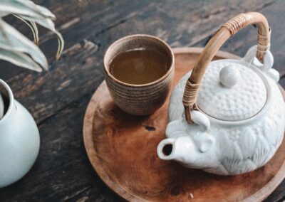 tea with teapot